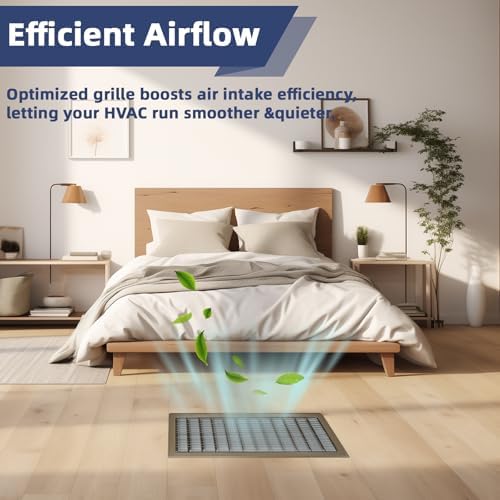 10x10 Floor Return Air Grille Fit 10x10 Duct Opening, Floor Register - Image 6
