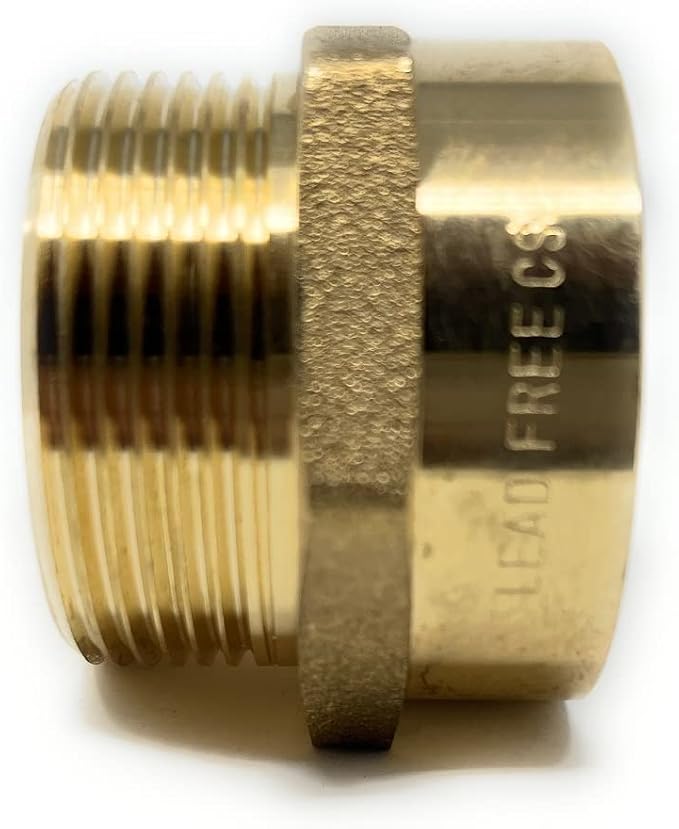Cascada Lead-Free Brass Adapter, G Thread British BSPP Male to NPT Female) - Image 6