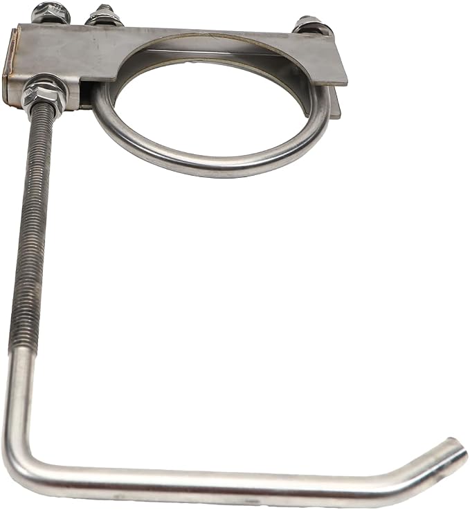 4 Pcs 3" Exhaust Clamp with Hanger, Heavy Duty Exhaust Hanger with Clamp - Image 5