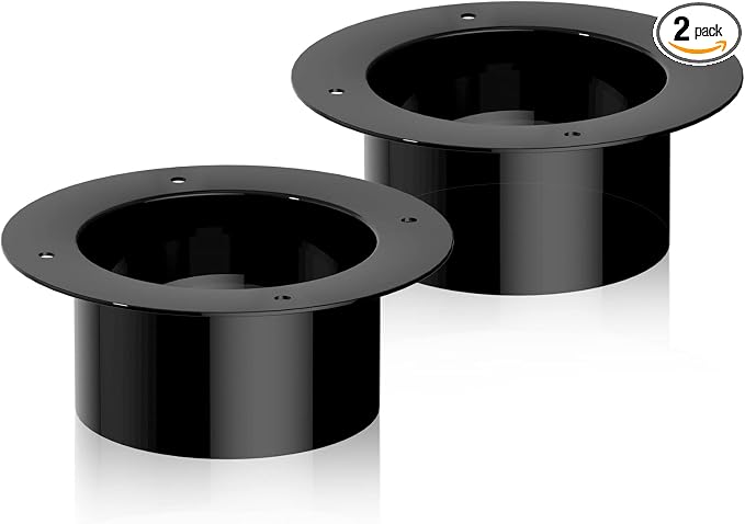 Hon&Guan 3 Inch Duct Connector, Plastic Duct Flange Vent Systems 3 Flange by HonGuan