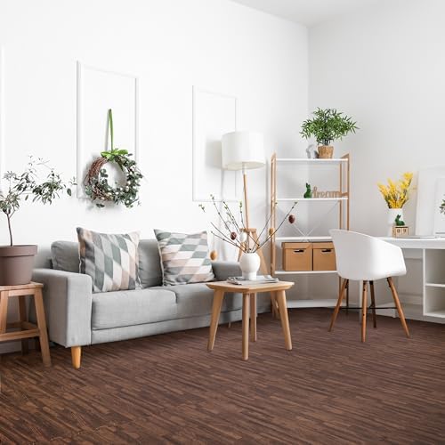 Sorbus Wood Grain Floor Tiles Foam Mat EVA Interlocking Mats Tile 3/8-Inch - Image 3