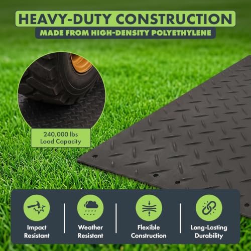 Checkers Ground Protection Mat, AlturnaMAT, Made in the USA - Image 5