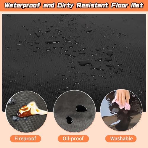 Fireplace Mat, Hearth Rug Fireproof, Fireplace Floor Mat, Fireproof Rug - Image 5