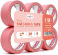 Pink Masking Tape, Colored Painters Tape by Winsufire