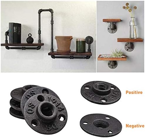 1/2" Floor Flange, Home TZH Malleable iron Pipe Fittings - Image 2