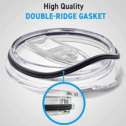 3 Pack - 30 oz Replacement Rubber Lid Ring, 3.7 Inch Diameter Gasket Seals - Image 3