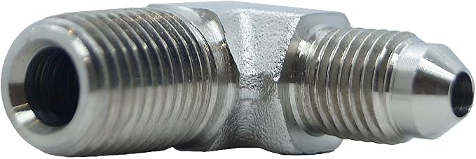 RFS Stainless Steel JIC Flared Tube Fitting, 90 Degree Elbow - Image 2