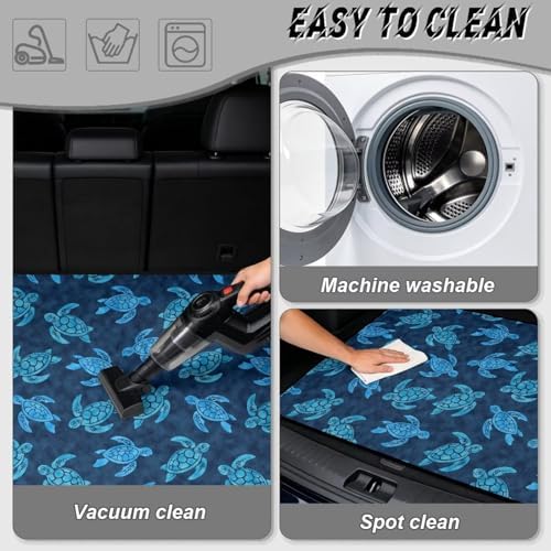 ELEQIN Car Trunk Mat for SUV Sedan Truck All Weather Cargo Liner Trunk - Image 5