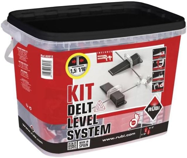Rubi 1/16" Delta Tile Leveling System Kit by RUBI