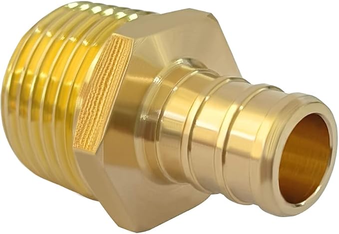 Hooshing 5PCS Pex Fitting 1/2" Male NPT to 1/2" Pex Male Adapter | Heavy Duty - Image 5