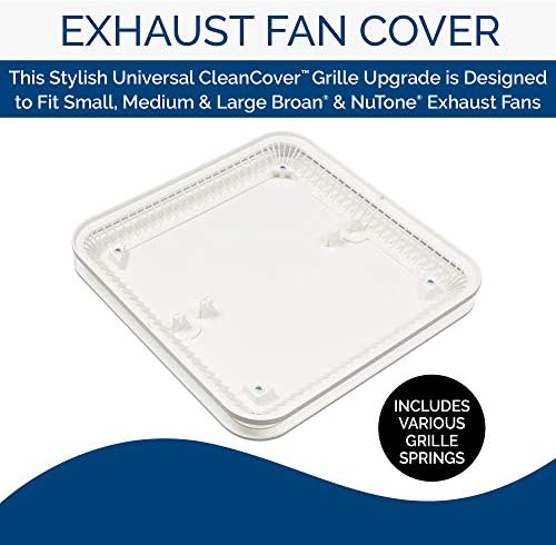Broan-NuTone FG701S Universal CleanCover Bathroom Exhaust Upgrade Grille Cover - Image 3