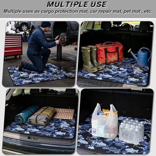 Fish Camo Universal Cargo Liner 29"x39" - Image 3