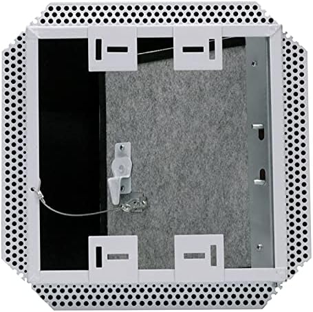 Access Door 6" X 6" Sound Rated Steel Access Panel Felt Covered Door - Image 4