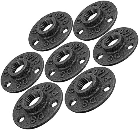 3/4" Floor Flange, Home TZH Malleable Iron Threaded Pipe Flange Fittings - Image 3