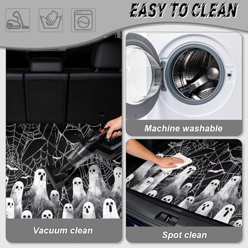 Black Ghost Web All Weather Trunk Mat 29"x39" - Image 5