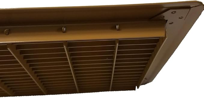 Imperial RG0668 10 x 28-Inch Heavy Gauge Steel Floor Return Air Grille - Image 2