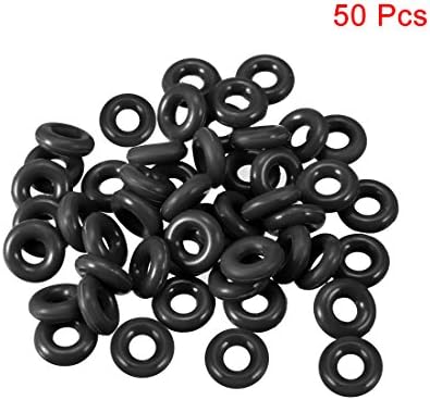 uxcell 50pcs 12x5x3.5mm Nitrile Rubber O-Rings Metric Sealing Gasket - Image 2