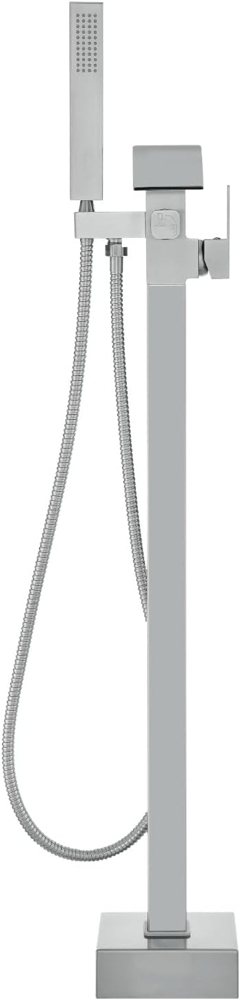 VEVOR Freestanding Bathtub Faucet, Floor Mount, Freestanding Tub Filler - Image 9
