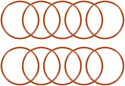 uxcell Silicone O-Ring, 55mm Outside Diameter, 50.2mm Inner Diameter, 2.4mm by uxcell