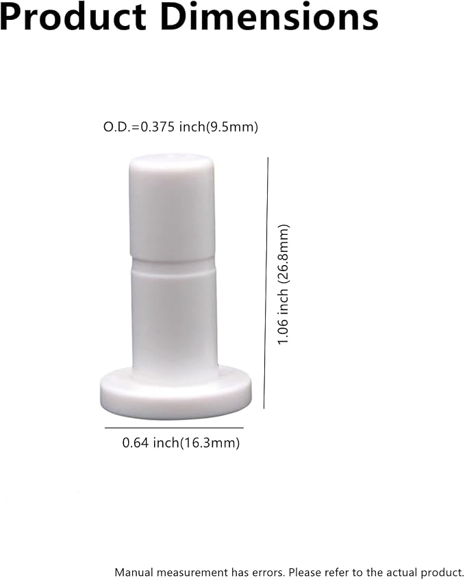 3/8 inch RO tubing end plugs for RO Reverse Osmosis Water Filter Fittings) - Image 2
