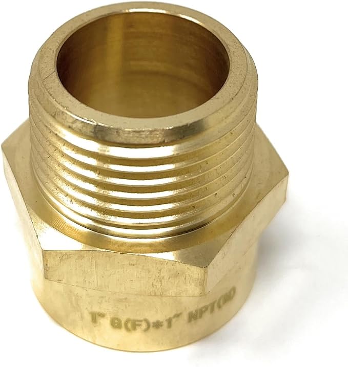 G Thread Female to NPT Thread Male Pipe Fitting Adapter - Image 4