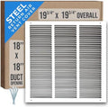 Fits 18x18 Duct Opening | Steel Return Air Grille by Handua | Vent Cover Grill by Handua