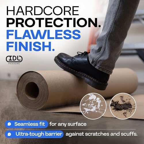 Construction Paper Roll 36" x 1992", 498 Sq.Ft – Extra Thick Floor Covering - Image 3