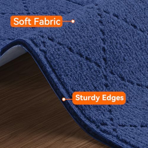 Stair Treads for Wooden Steps 15 PCS, Non Slip Stair Rugs Blue - Image 2