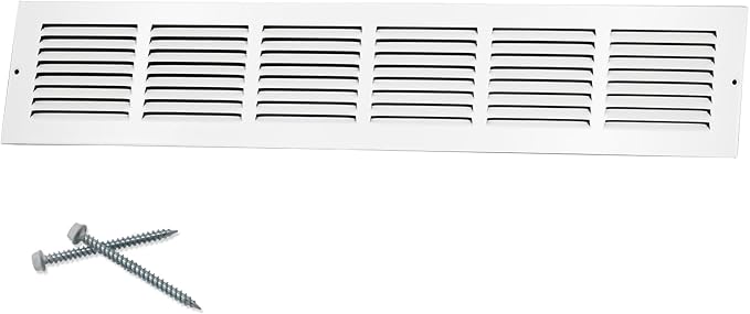 Howeall 30"W x 4"H Steel Return Air Grille, Air Return Vent Cover by Howeall