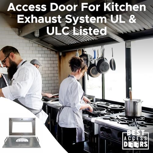 Best 7″ x 12″ Grease Duct Access Panel - Image 4