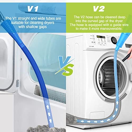 Sealegend 2 PCS Dryer Vent Cleaner Kit, Dryer Lint Vacuum Attachment&Brush - Image 7