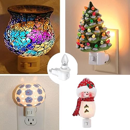 TWDRTDD Plug in Night Light, Adjustable E12 Base Socket Night Light - Image 5
