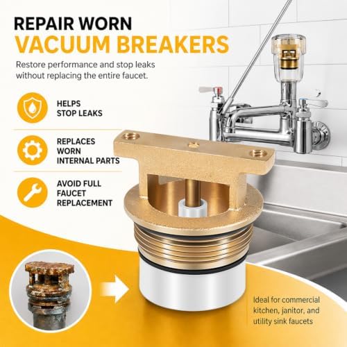 B-0969-RK01 Vacuum Breaker Kit for T&S Brass B-0969, 1/2" NPT - Image 6