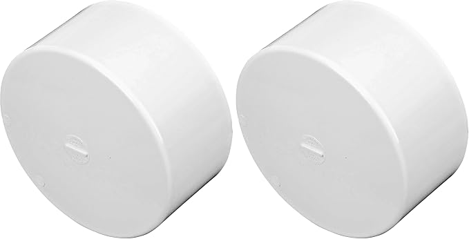 NDS 6P06 PVC S&D Cap, Makes Solvent-Weld Connections, by NDS-WaterManagement
