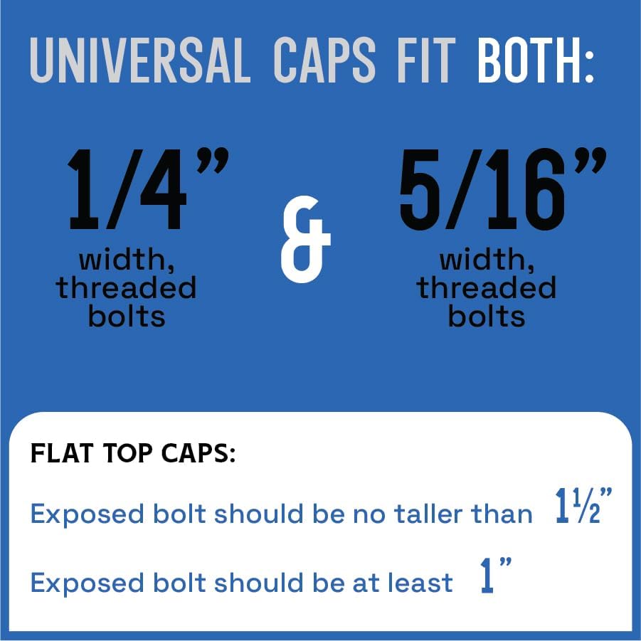 Stinky John's Tall Toilet Bolt Caps: Don't Cut Those Bolts! 100% Made in USA - Image 4