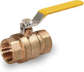 Midline Valve 822T223-NL Premium Full Port Ball Valve Brass, 1 in. FIP by MidlineValve