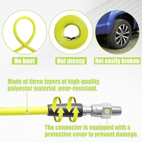 M MINGLE Sewer Jetter Kit for Pressure Washer 150 FT - Image 4