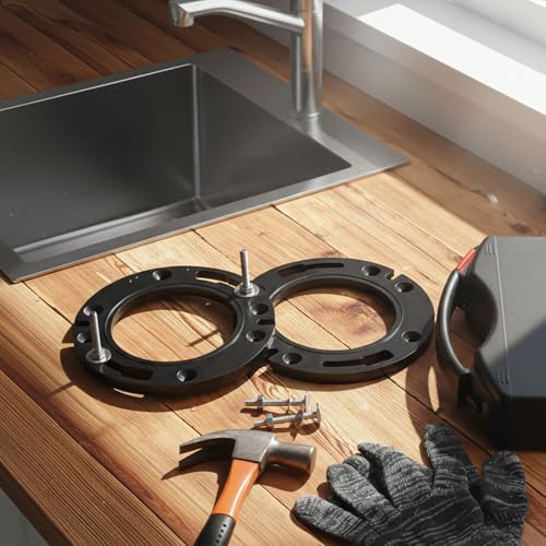Marsui 2 Sets Toilet Flange Repair Kit Flange Repair Ring Fit 3 Inches and 4 - Image 5