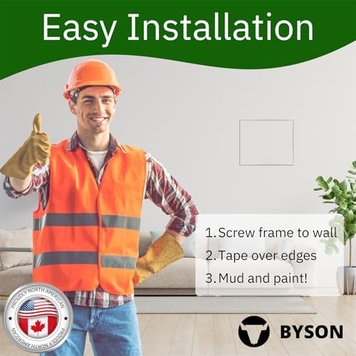 Byson Drywall Access Panel 8x8 Inches – Wall Access Door - Image 6