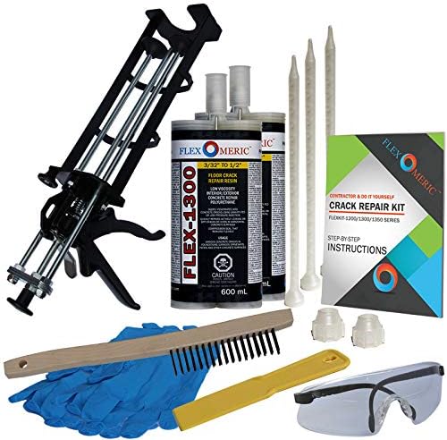 Concrete Floor Crack Repair Kit by Flexomeric+Crack+Repair+Products