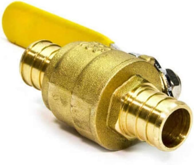 AB 3/4 Inch X 3/4 Inch Full Port PEX Brass Ball Valve, Water Shut Off Valve - Image 6