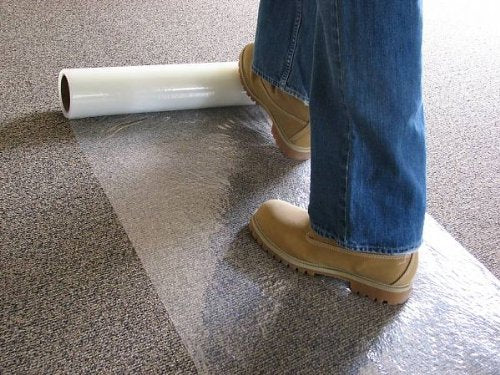 Carpet Protection Film, 500 ft. - Image 2