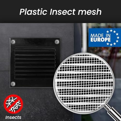 Repa Market 10" x 7.5" Inch Black Air Vent Cover - Image 4
