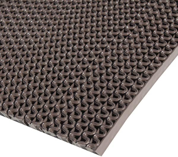 3M Nomad 9100 Z-Web Extreme Traffic Brown 2' x 5' Scraper Mat - Image 3