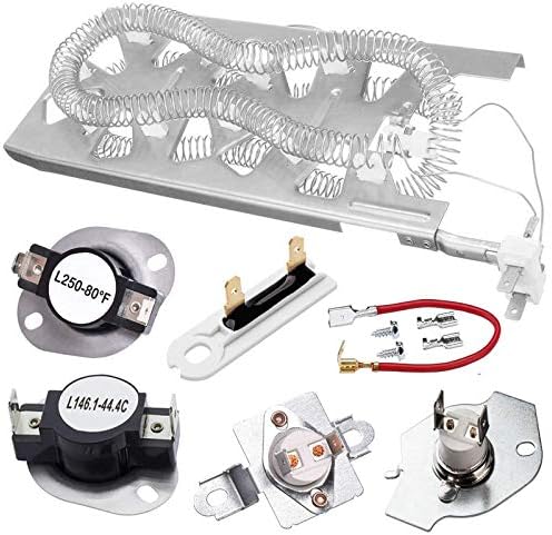 3387747 Dryer Heating Element & 279816 Thermostat Kit & 279973 3392519 Thermal by LFORBB