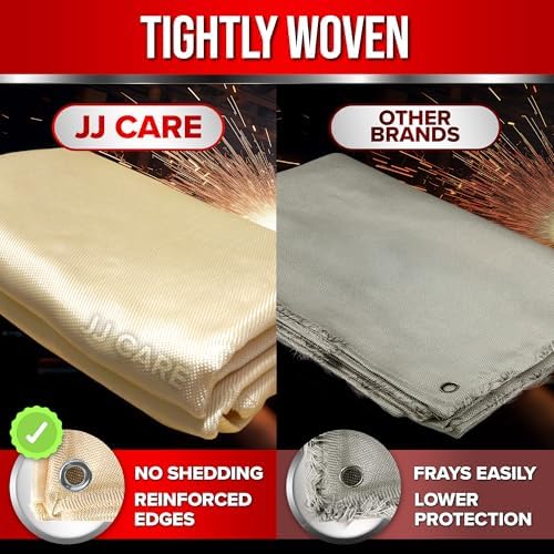 JJ CARE Welding Blanket - 6 ft. x 10 ft. - Image 4