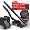 X-Protector Furniture Sliders for Carpet & Furniture Lifter Tool Set by X-Protector
