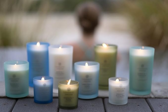 Chesapeake Bay Balance + Harmony Scented Candle Water Lily Pear Fragrance 50 - Image 2