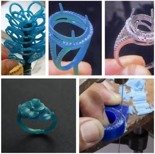 Carving Wax Tube Ring for Making Rings Mold Hard Wax Blank Large Flat Side Tube - Image 3