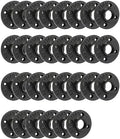 Heavy Duty 3/4" Black Floor Flange, Home TZH 30 Pack Malleable iron Pipe Flange by HomeTZH